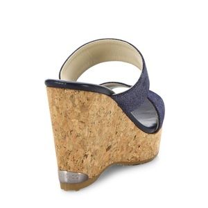 Jimmy Choo Shoes - JIMMY CHOO CORK DENIM WEDGE SIZE 43 ... fit 11-12 Jimmy Choo Shoes - JIMMY CHOO CORK DENIM WEDGE SIZE 43 ... fit 11-12